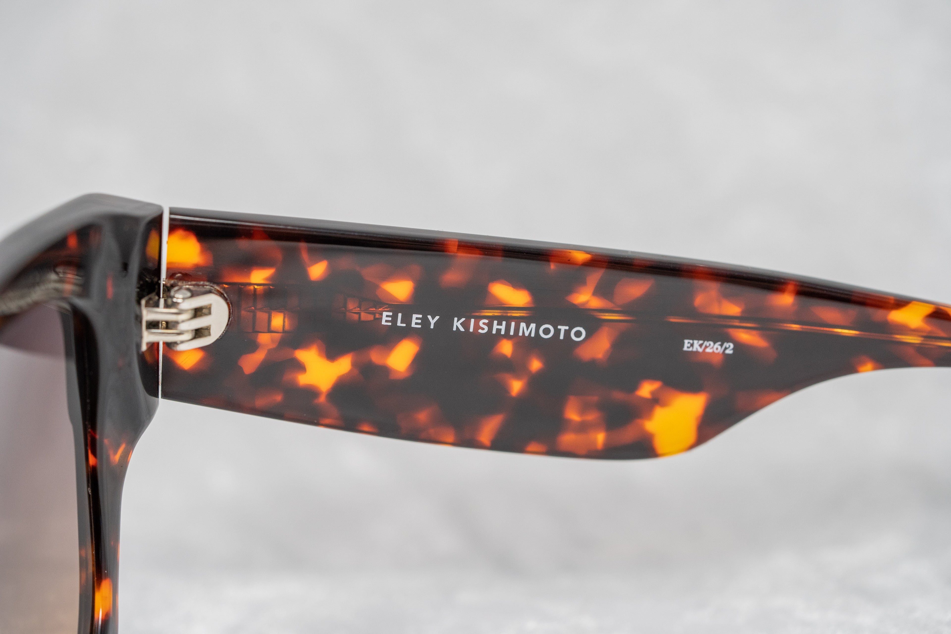Eley Kishimoto Ladies Sunglasses Oversized Brown Tortoise