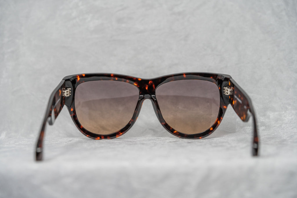 Eley Kishimoto Ladies Sunglasses Oversized Brown Tortoise