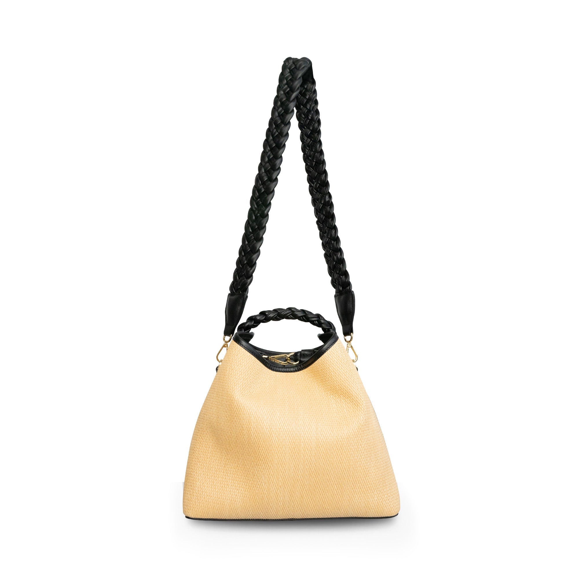 Elleme 'Raisin Raffia' Bag