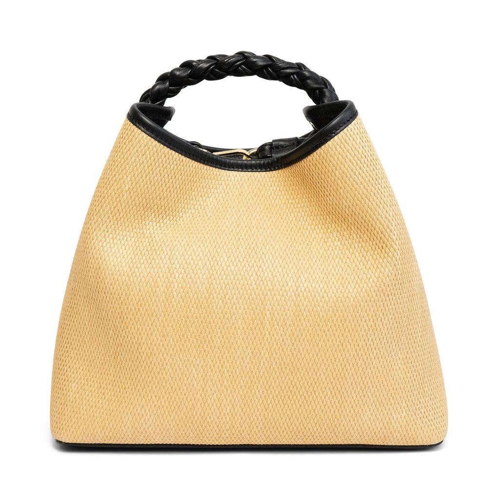 Elleme 'Raisin Raffia' Bag