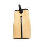 Elleme 'Raisin Raffia' Bag