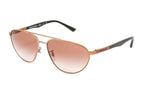 Emporio Armani Men's Sunglasses Flat Top Rose Gold