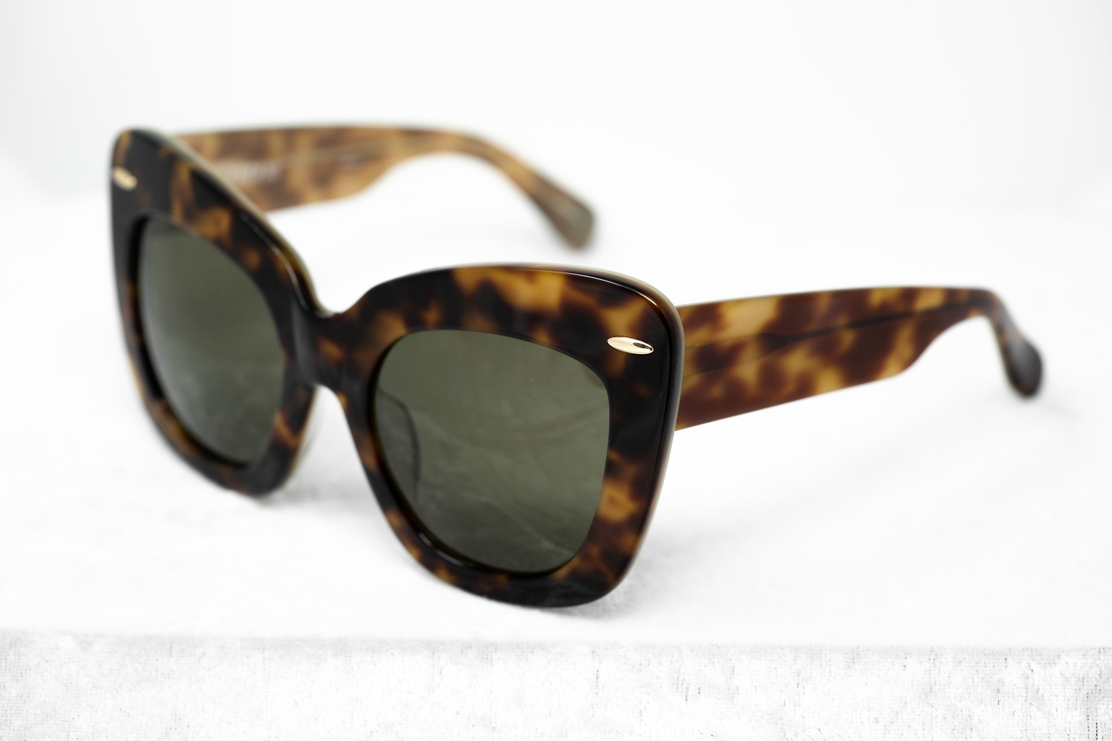 Erdem Ladies Sunglasses Cat Eye Tortoise Shell and Grey
