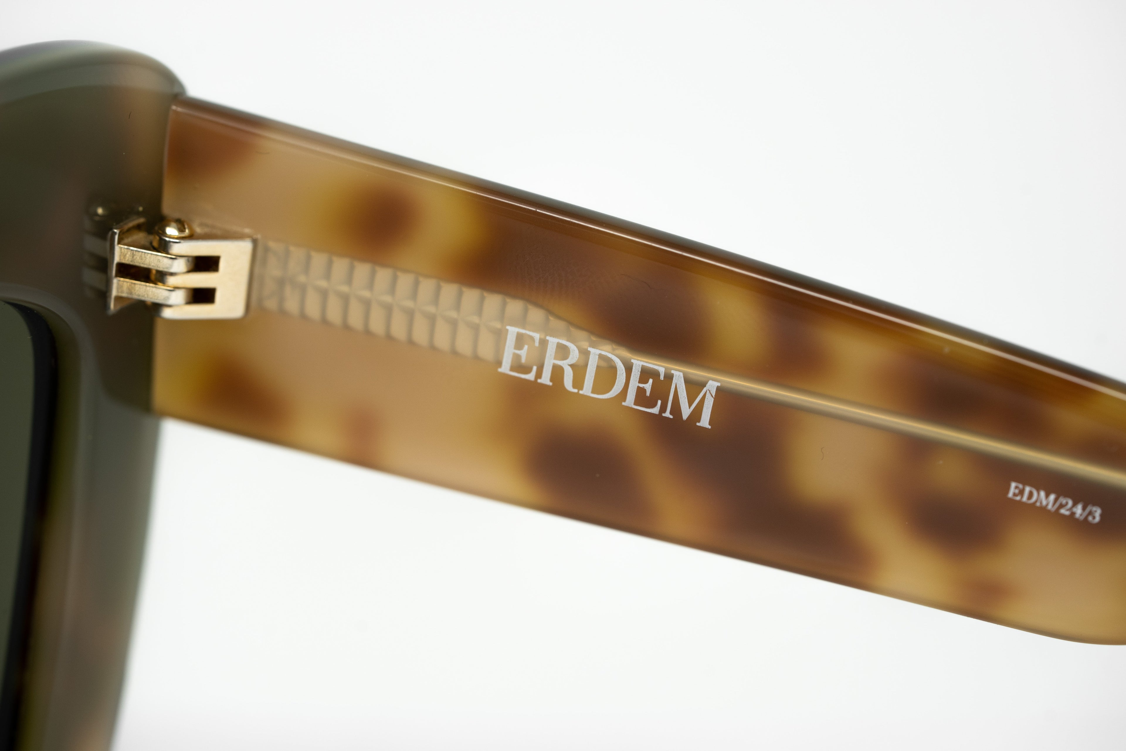 Erdem Ladies Sunglasses Cat Eye Tortoise Shell and Grey