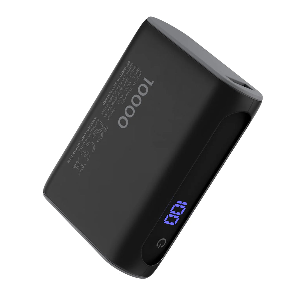 Essential Power Bank - 10,000mAh capacity, on-the-go