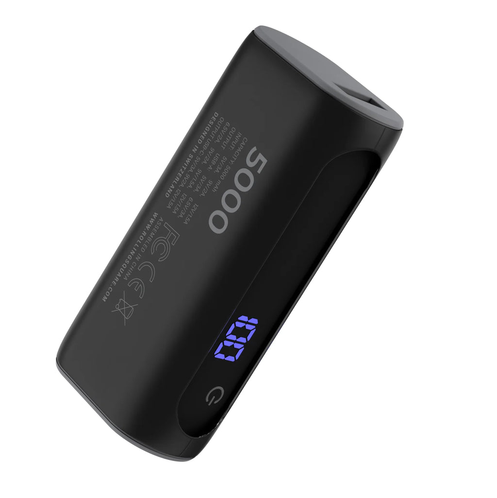 Essential Power Bank - 5,000mAh capacity, on-the-go