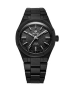 F77 Black Ceramic Tressed Dial Mk1 | 37mm, Mens Watch