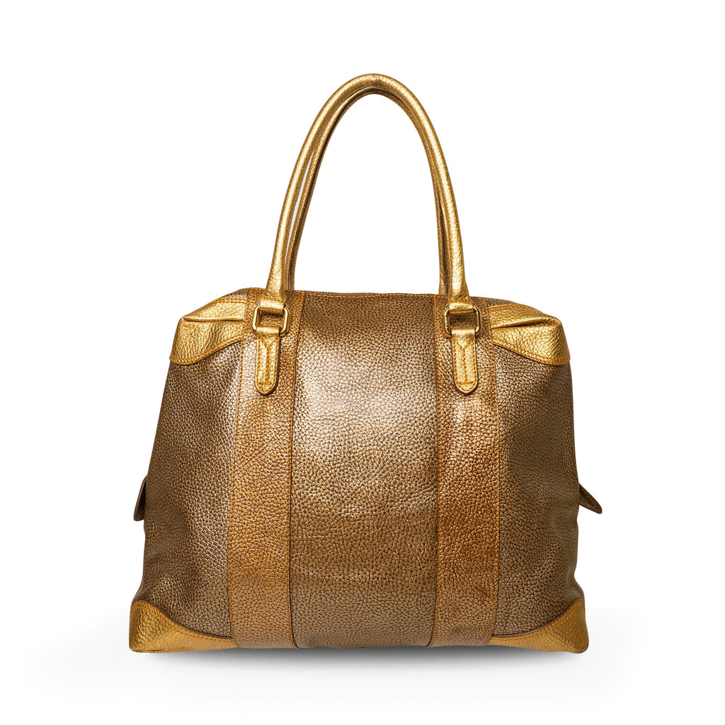 Fendi Metallic Tote