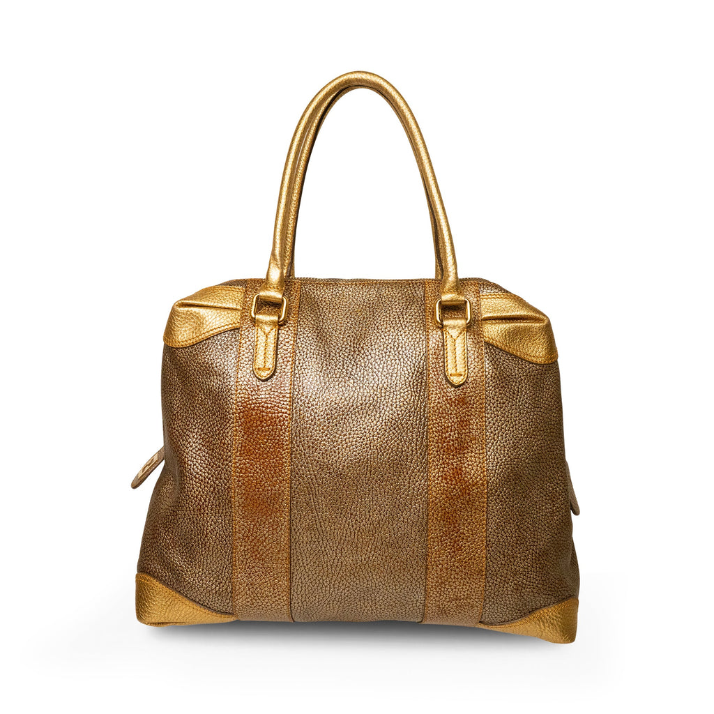 Fendi Metallic Tote