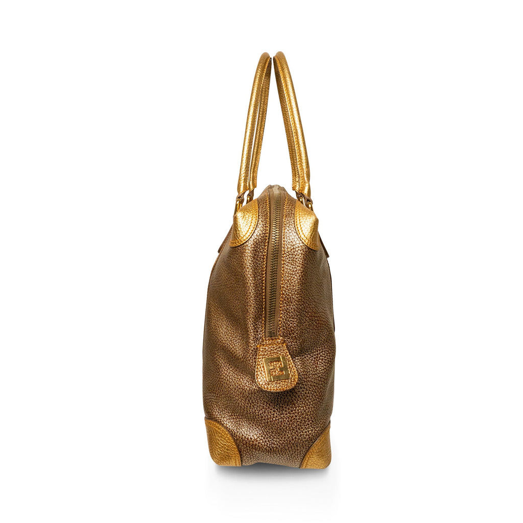 Fendi Metallic Tote