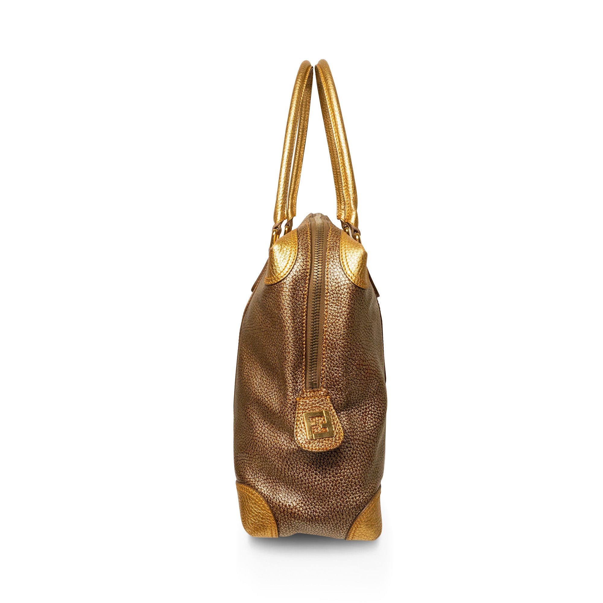Fendi Metallic Tote