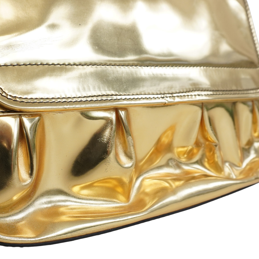 Fendi 'B Bis' Metallic Shoulder Bag