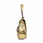 Fendi 'B Bis' Metallic Shoulder Bag