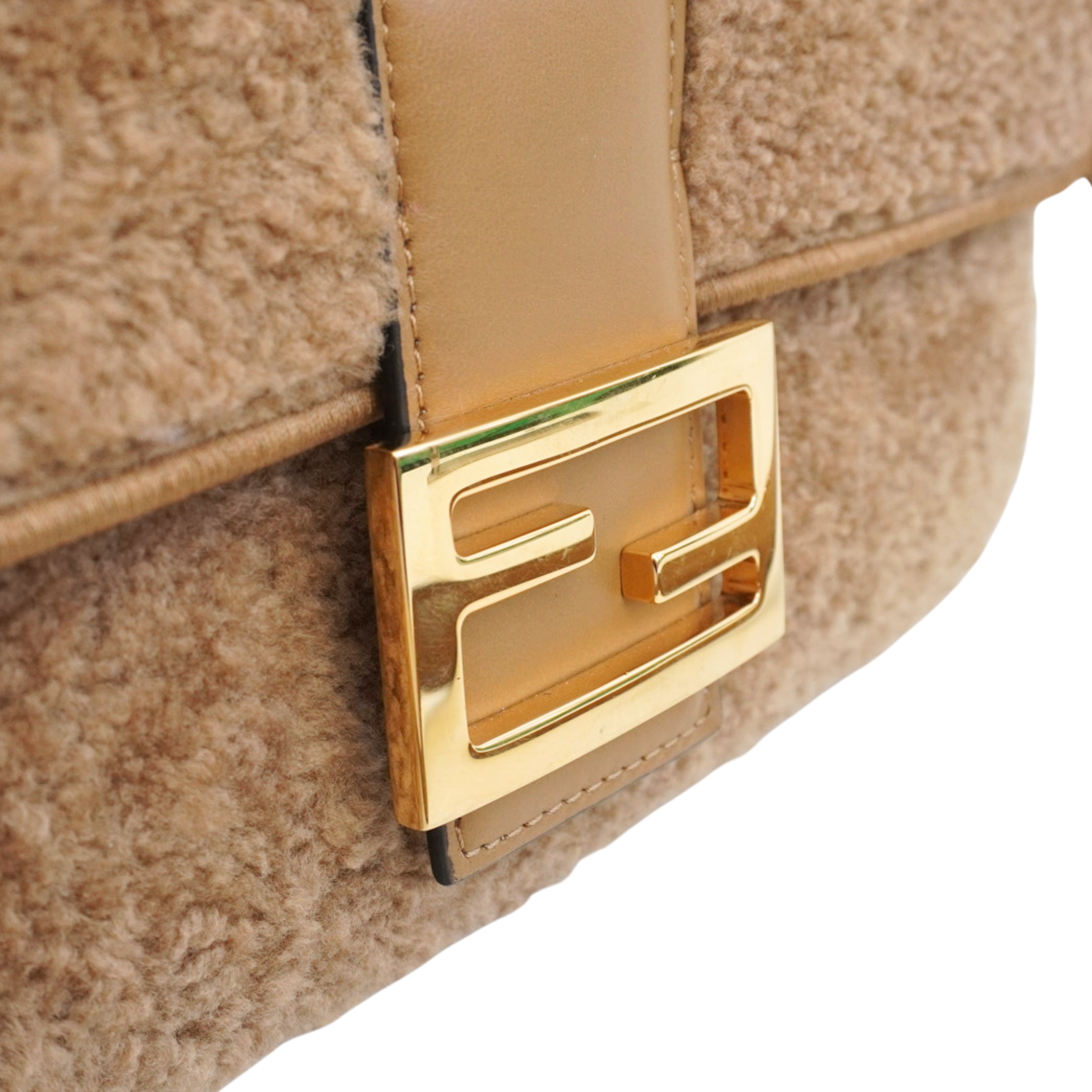 Fendi 'Shearling Multi Baguette' Bag