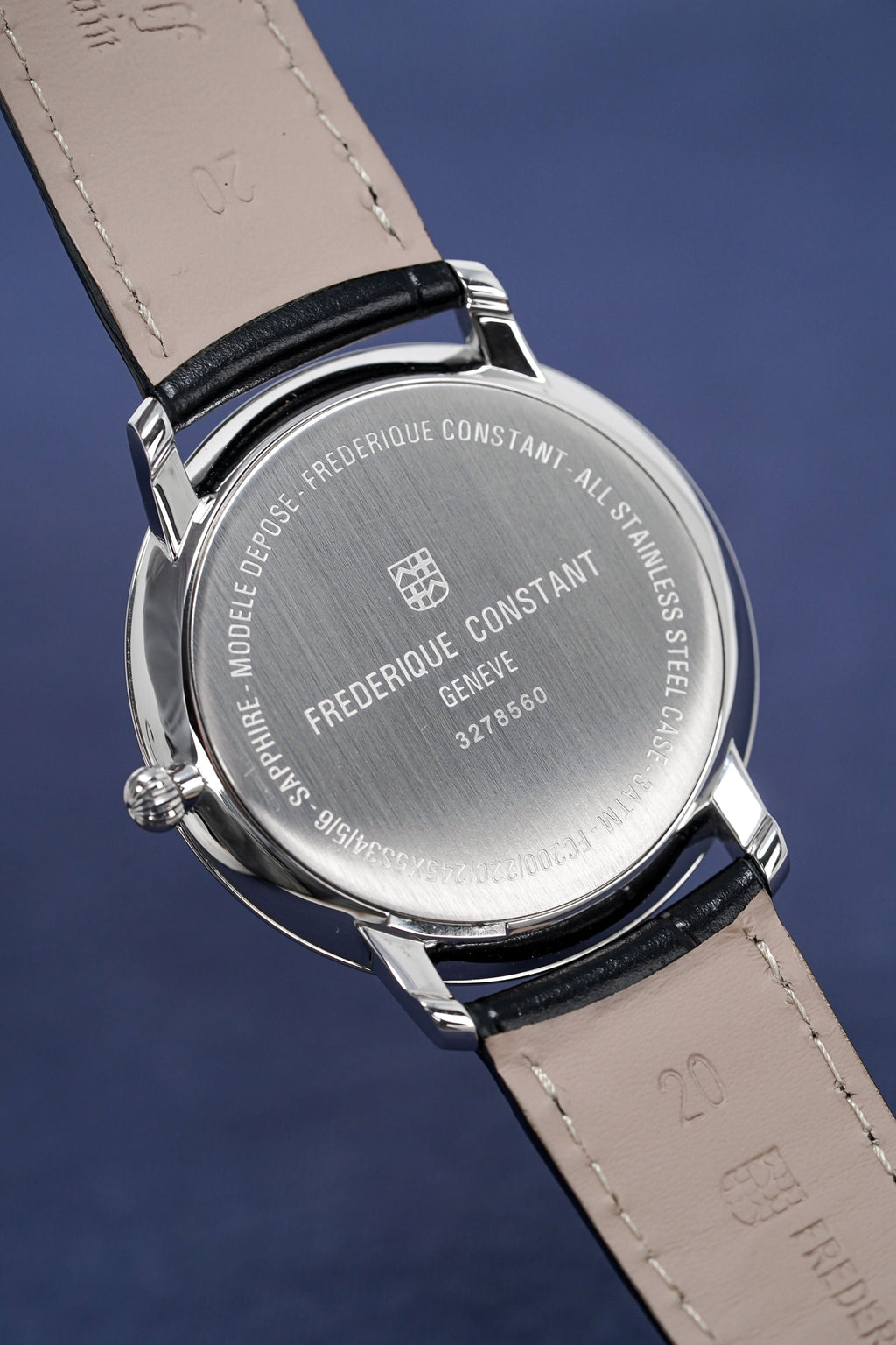 Frederique Constant Slimline Watch Steel