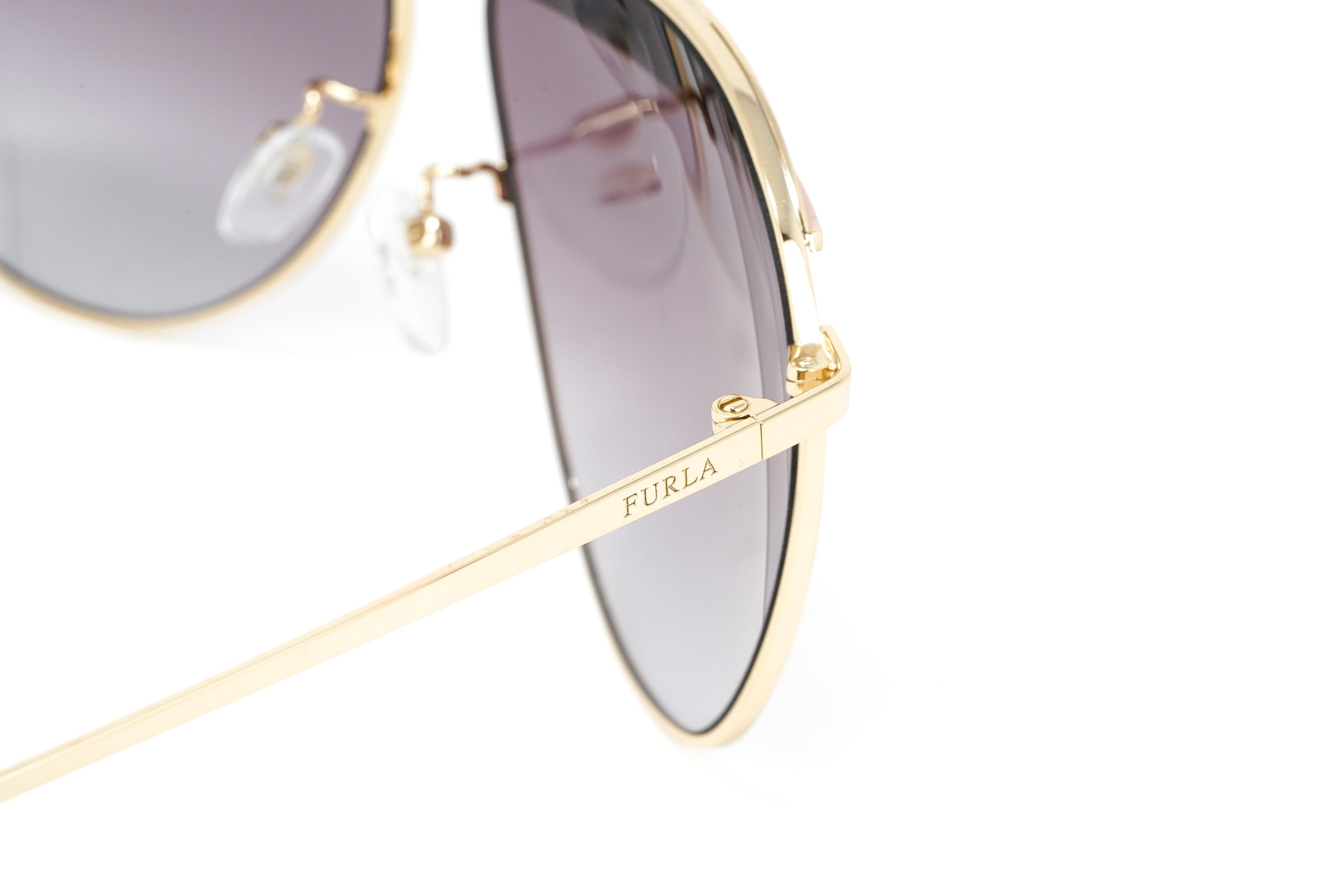 Furla Women's Sunglasses Pilot Gold/Pink