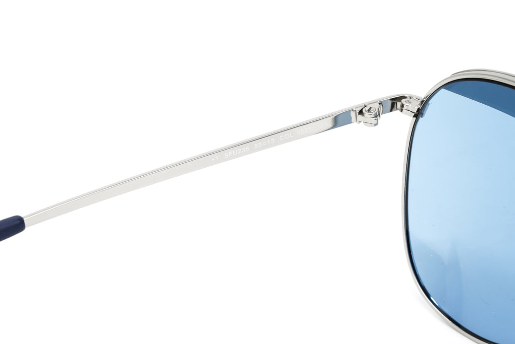 Furla Women's Sunglasses Pilot Silver/Blue