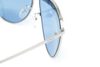 Furla Women's Sunglasses Pilot Silver/Blue