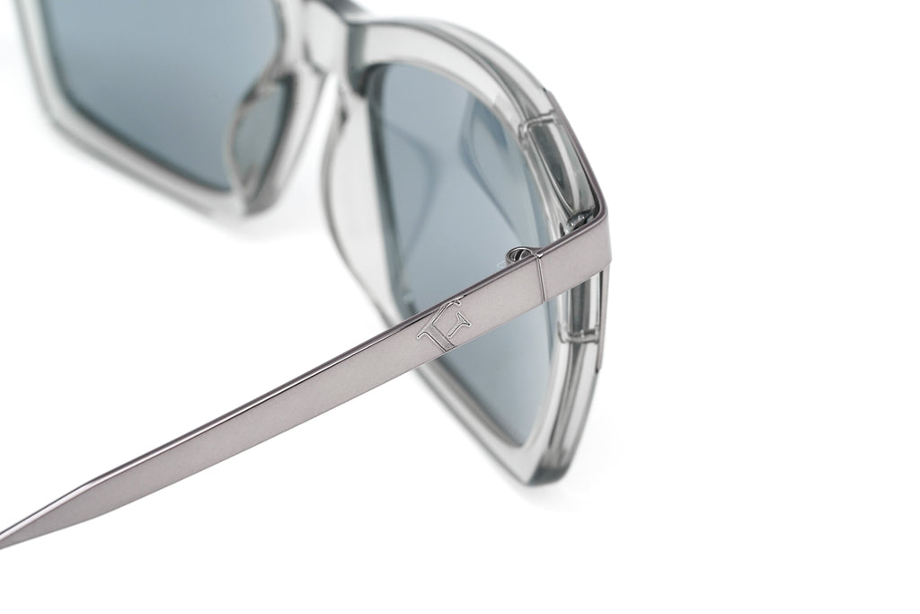Furla Women's Sunglasses Classic Angular Clear/Grey