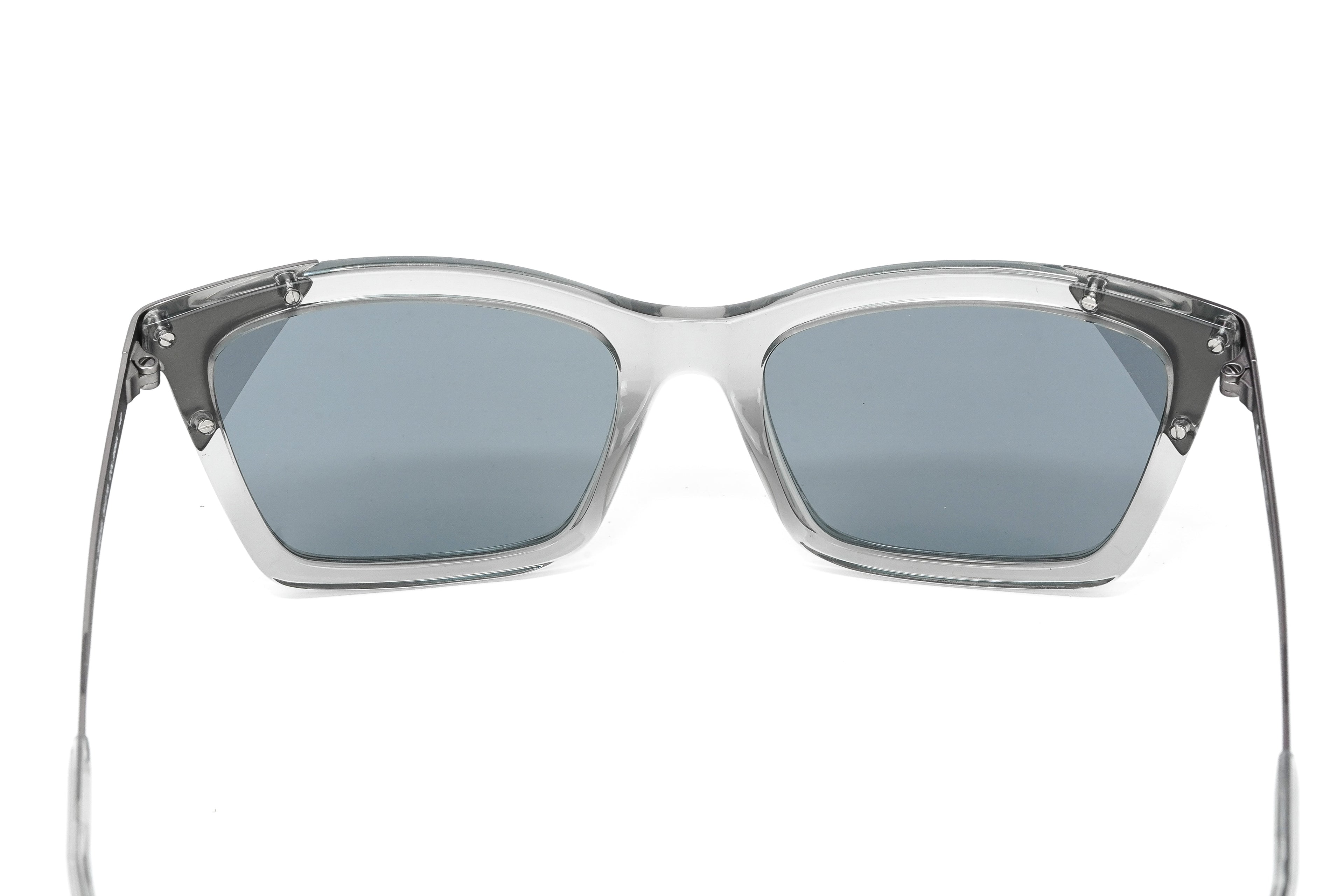 Furla Women's Sunglasses Classic Angular Clear/Grey