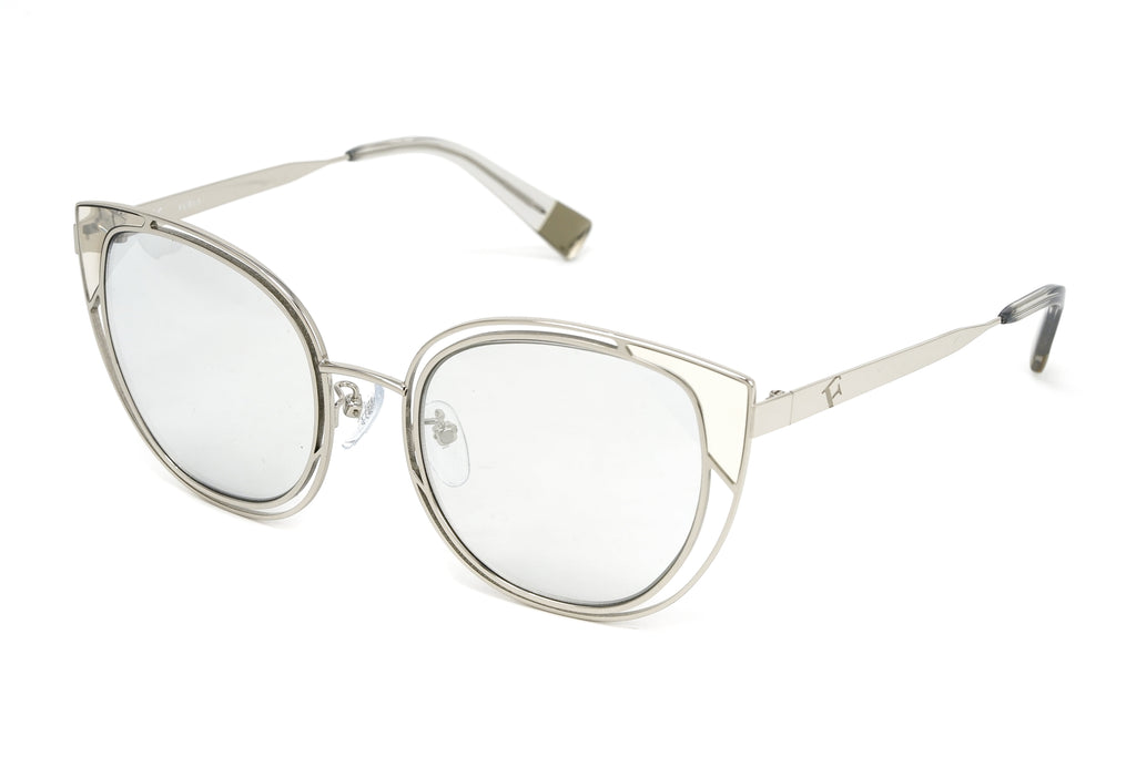 Furla Women's Sunglasses Cat Eye Silver