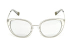 Furla Women's Sunglasses Cat Eye Silver
