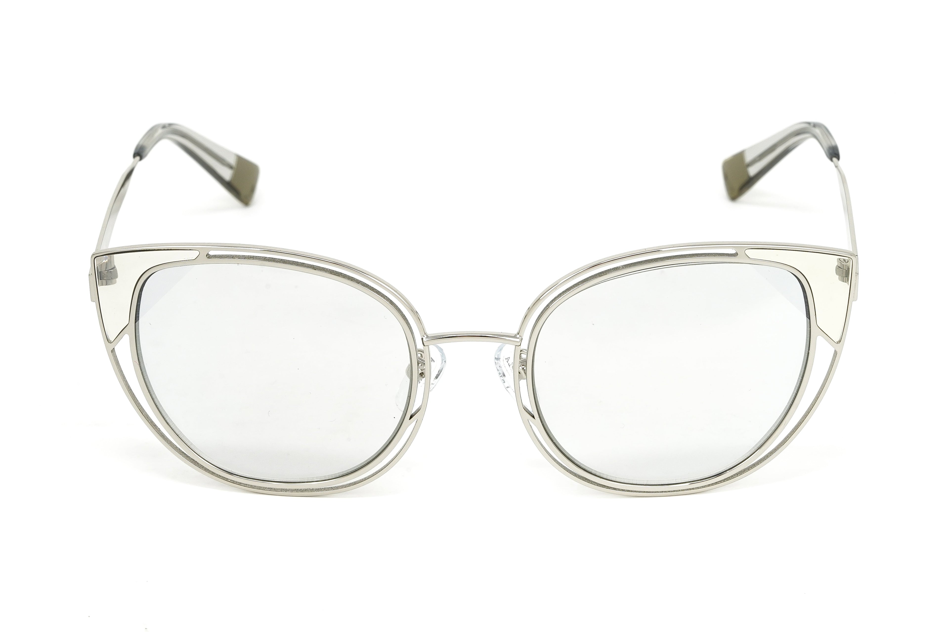 Furla Women's Sunglasses Cat Eye Silver