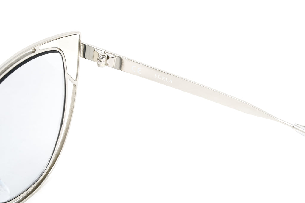 Furla Women's Sunglasses Cat Eye Silver