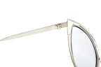 Furla Women's Sunglasses Cat Eye Silver