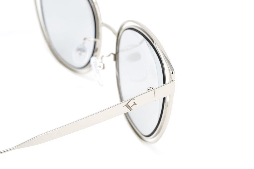 Furla Women's Sunglasses Cat Eye Silver