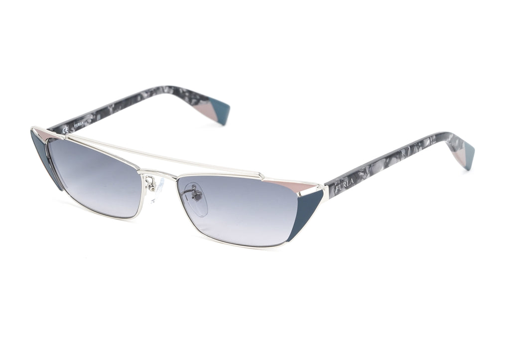 Furla Women's Sunglasses Cat Eye Grey
