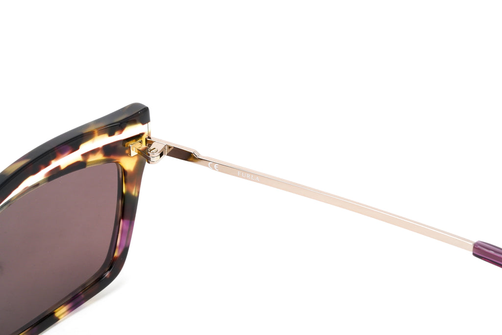 Furla Women's Sunglasses Cat Eye Tortoise