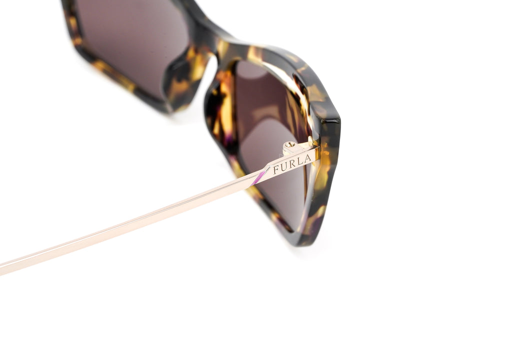 Furla Women's Sunglasses Cat Eye Tortoise