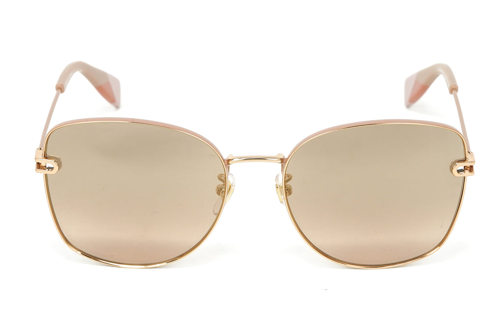 Furla Women's Butterfly SunglassesGold/Brown