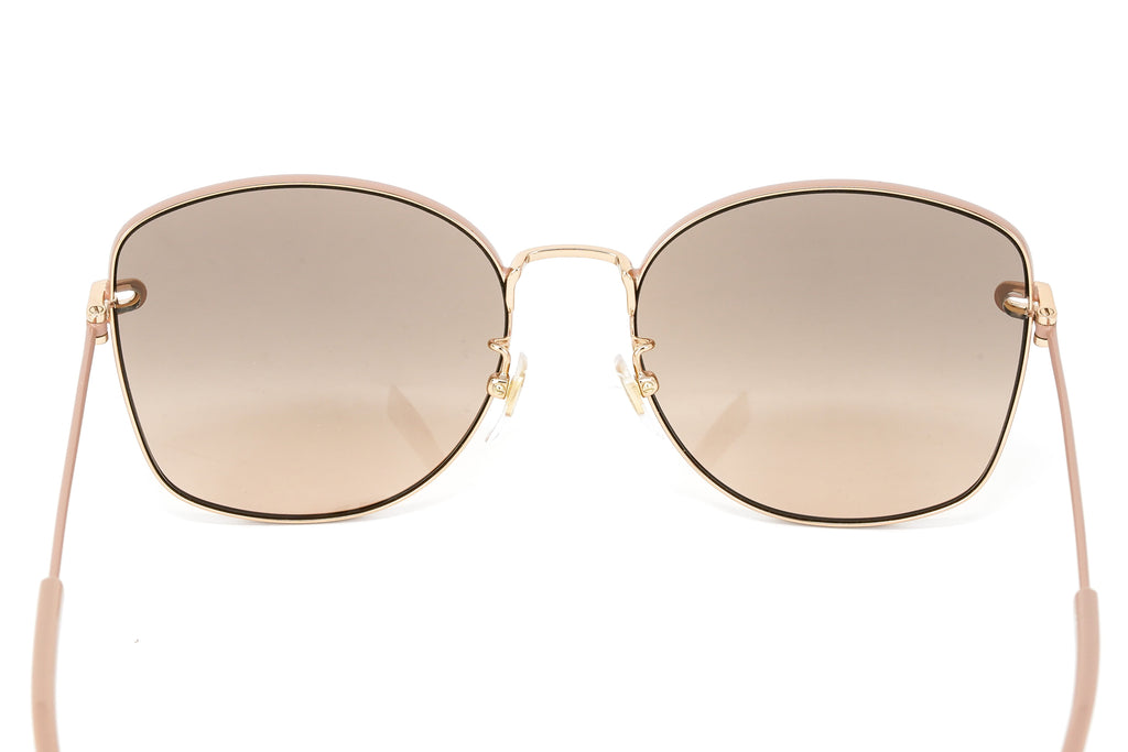 Furla Women's Butterfly SunglassesGold/Brown