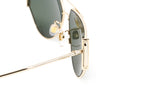Furla Women's Sunglasses Half-Moon Pilot Gold