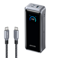 Anker Prime Power Bank (26K, 300W) and Anker Prime USB-C to USB-C Cable (240W, Upcycled-Braided)