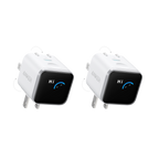 Anker Nano Charger (45W, Smart Display, 180° Foldable, 2-Pack)