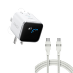 Anker Nano Charger (45W, Smart Display, 180° Foldable)
