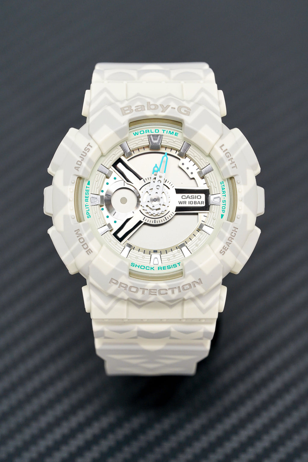Casio Baby-G Watch Ladies Tribal Pattern Grey