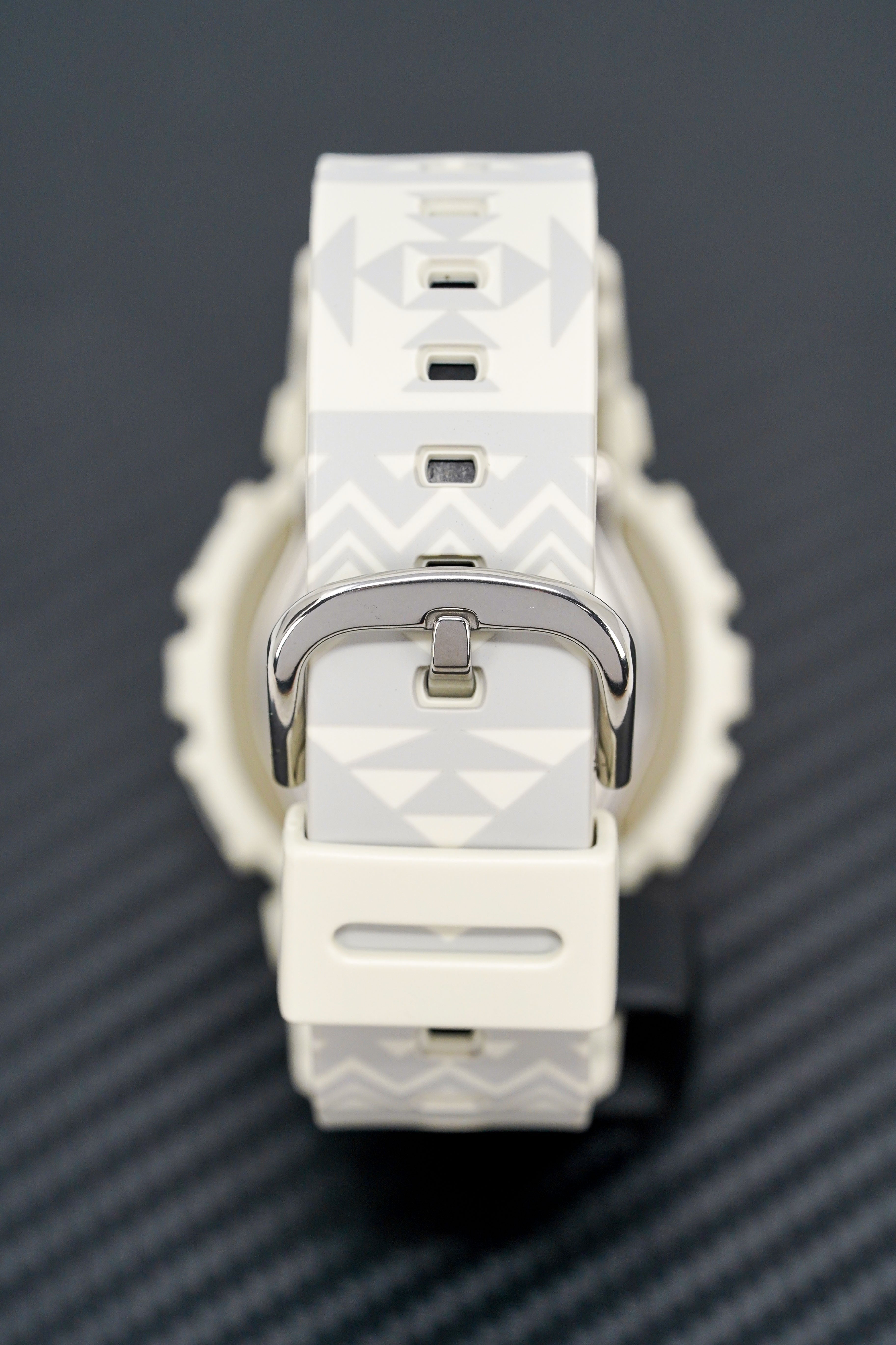 Casio Baby-G Watch Ladies Tribal Pattern Grey