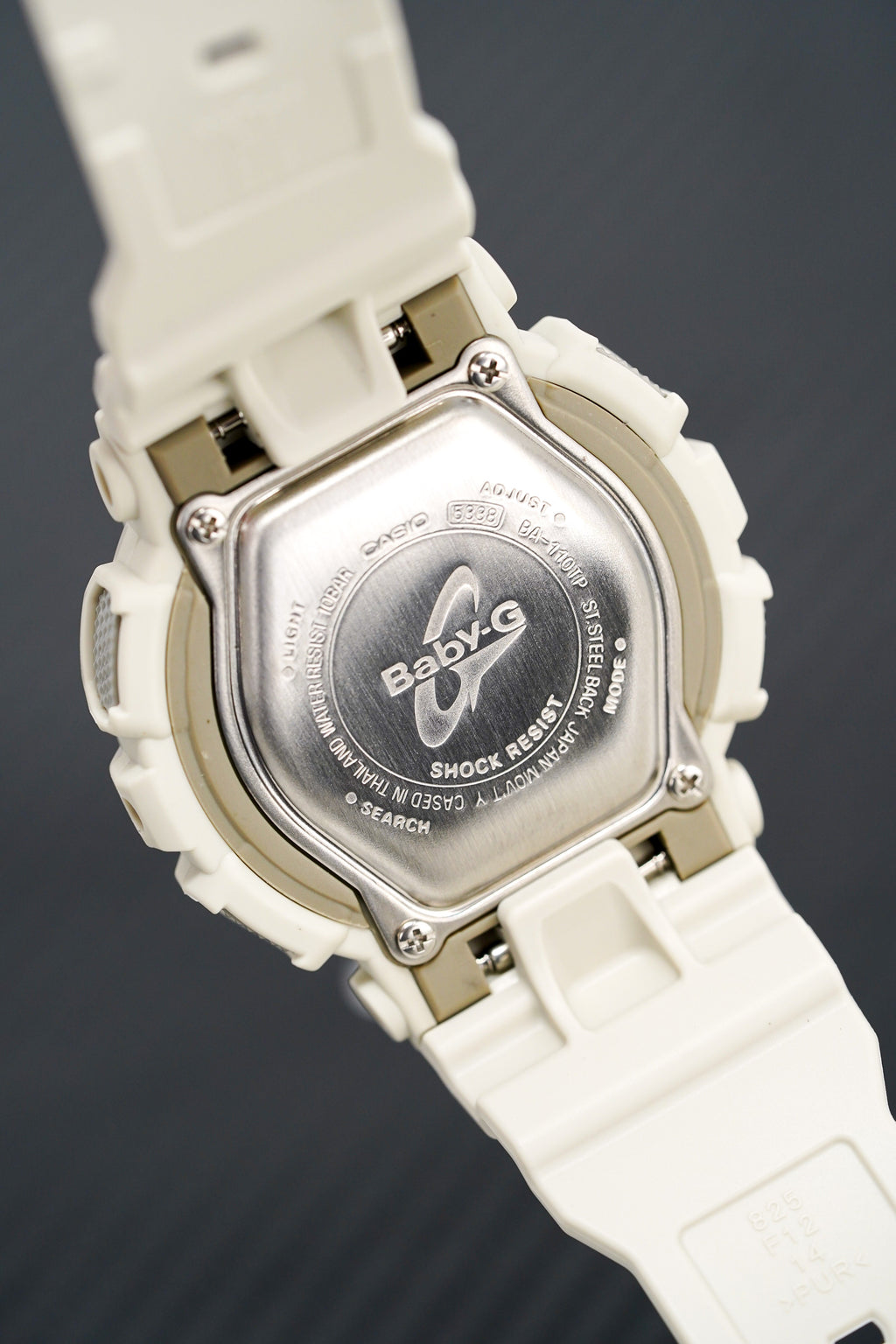Casio Baby-G Watch Ladies Tribal Pattern Grey