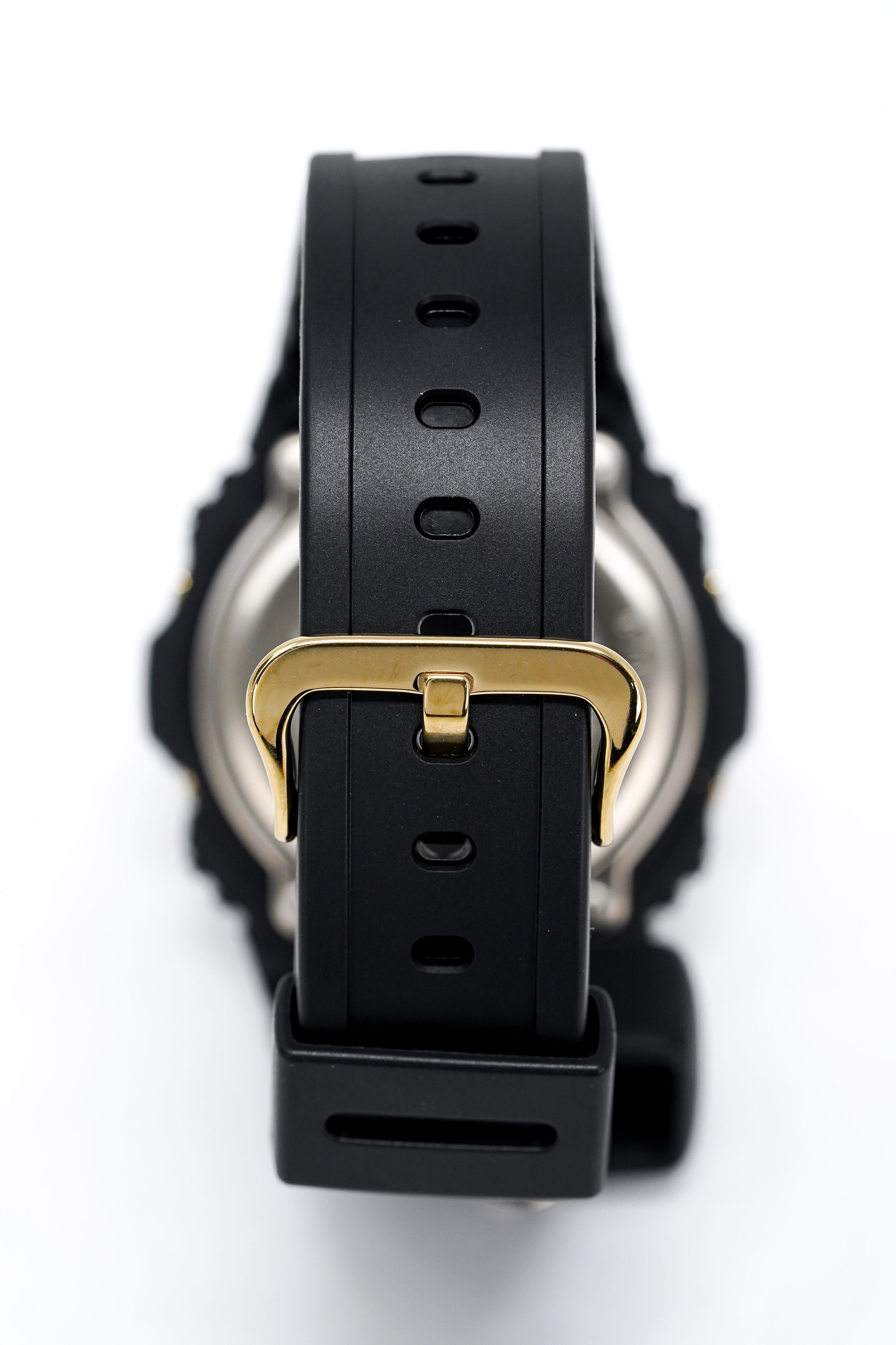 Casio G-Shock Watch Men's Round Metallic Gold Mirror Face