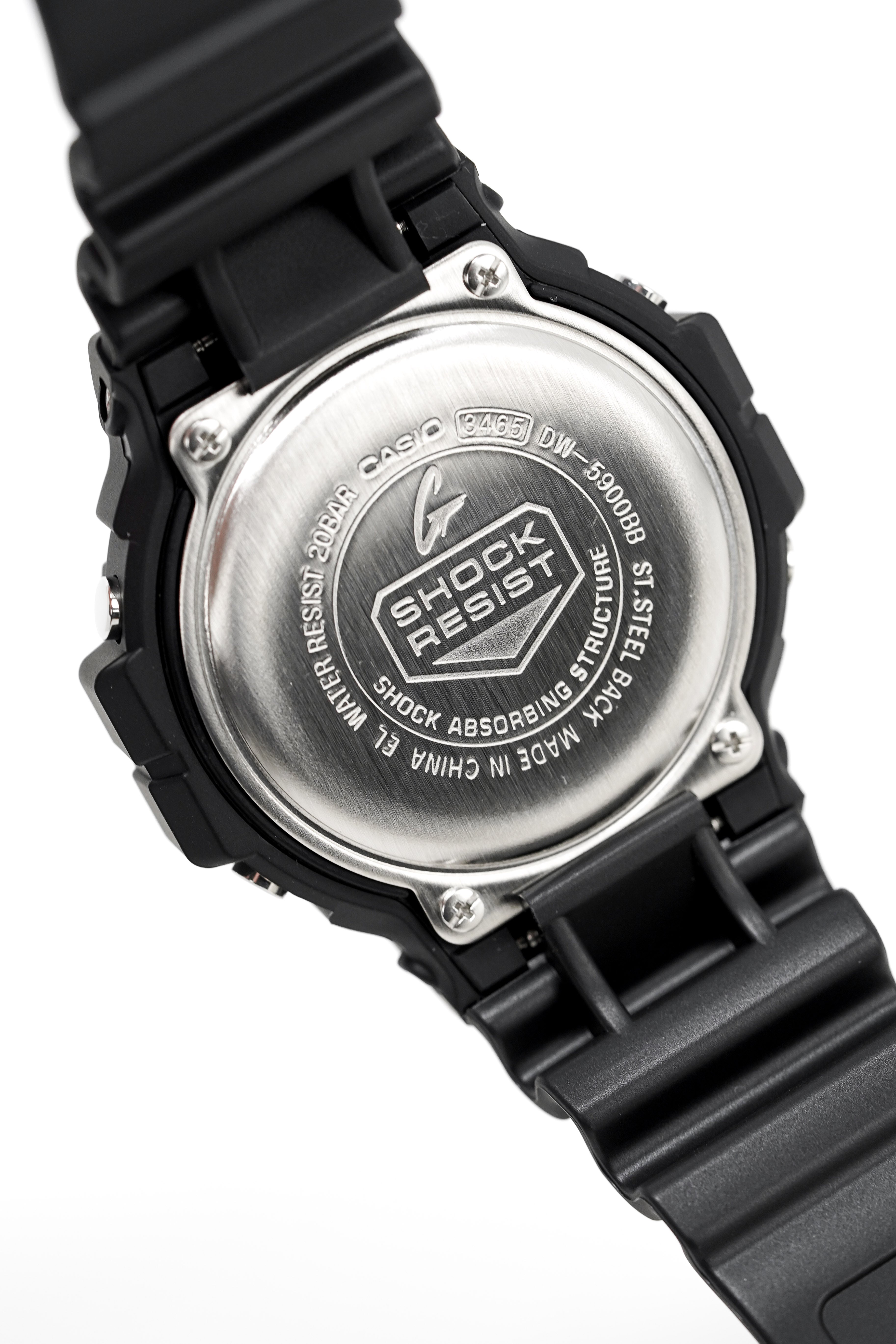 Casio G-Shock Watch Men's "Three Eyes" Classic Basic Black