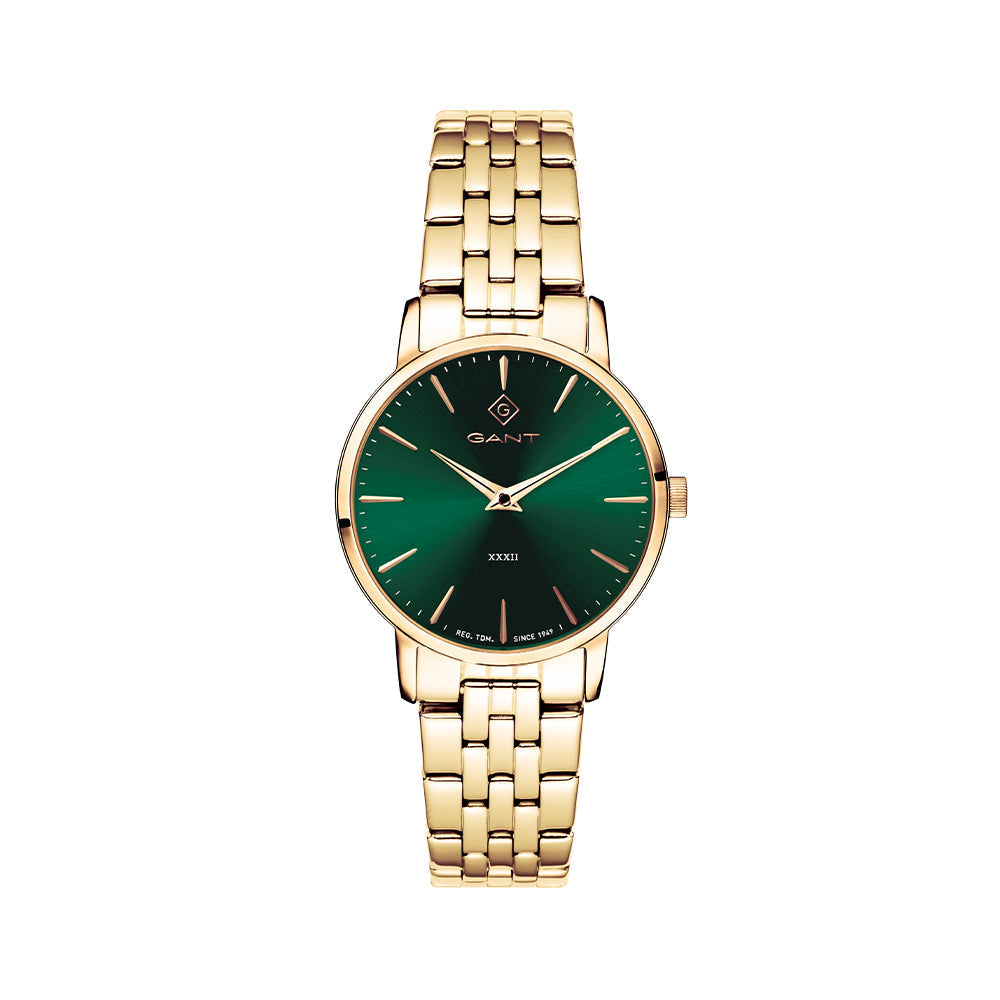 Gant Park Avenue 32-IPG Ladies Green Watch