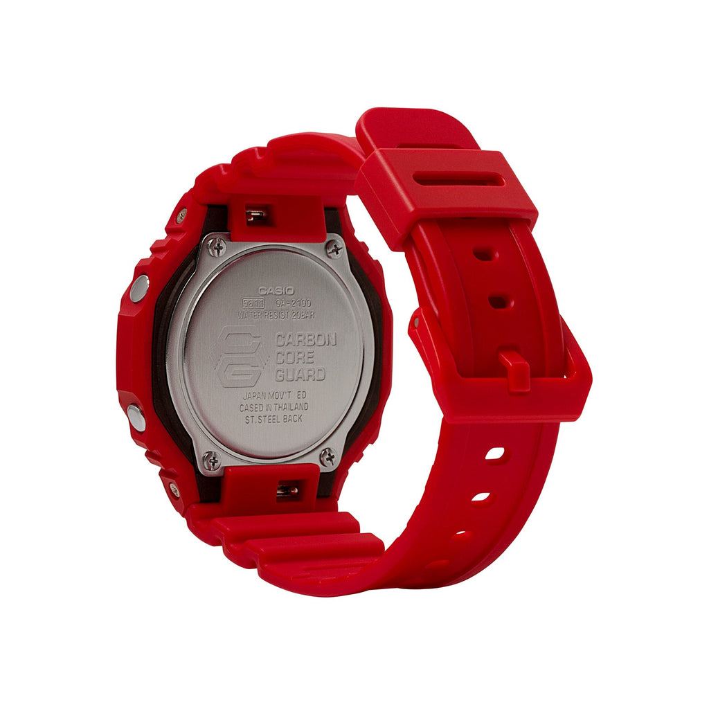 GA-2100-4A Quartz Icon Resin Red