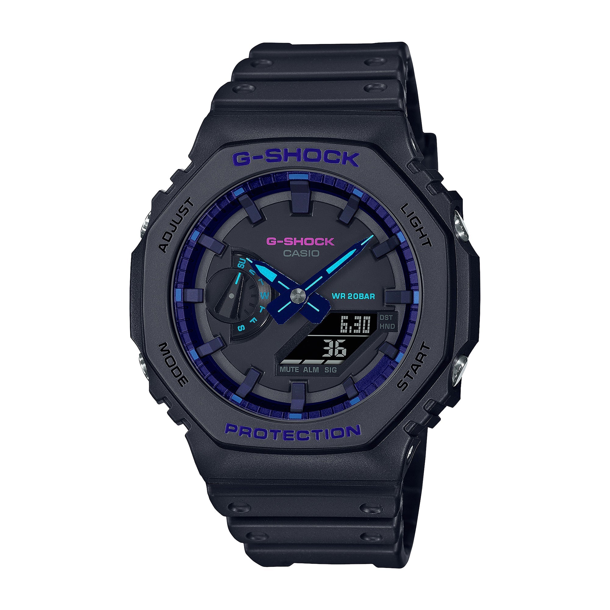 GA-2100VB-1A Quartz Icon Resin Black