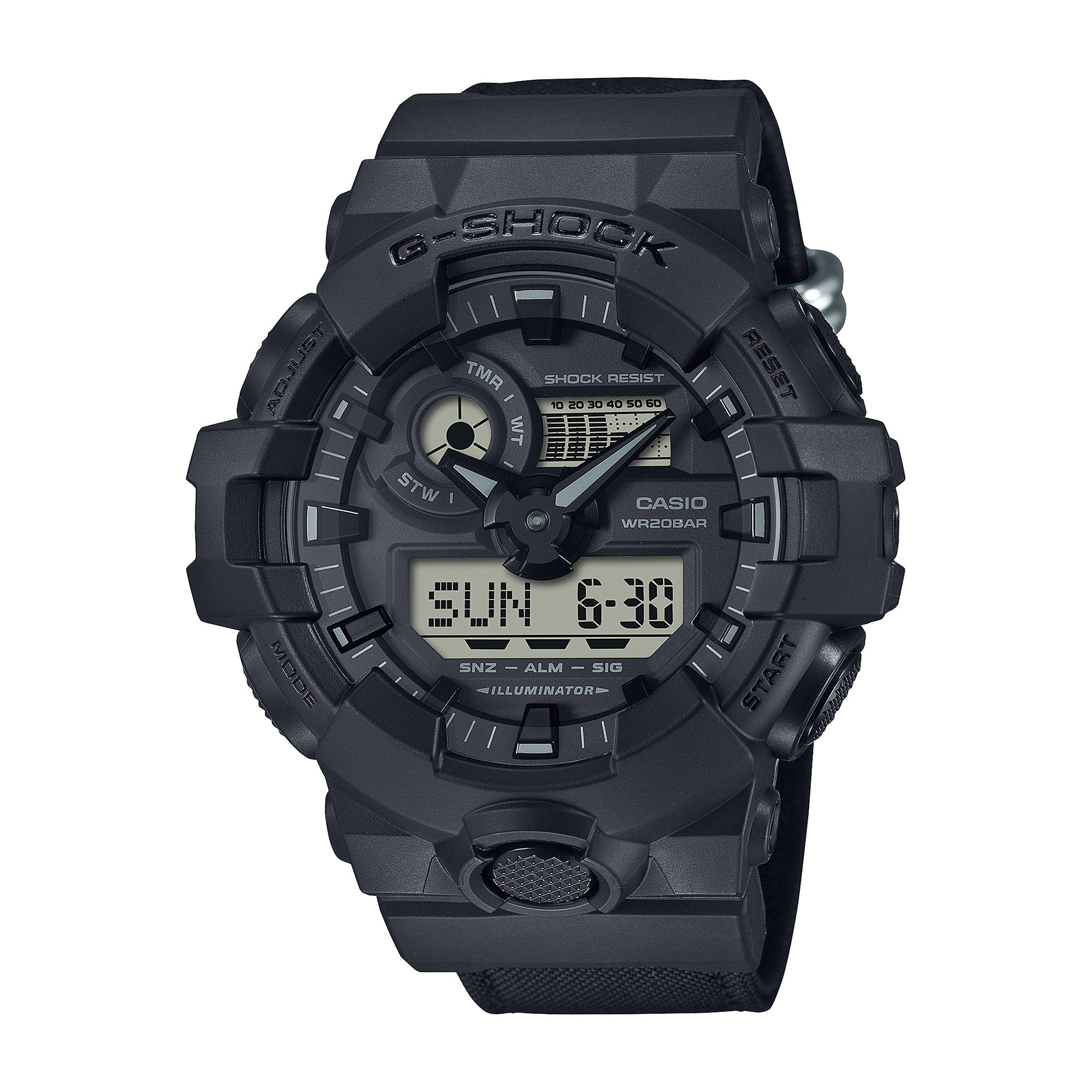 GA-700BCE-1A Quartz Icon Resin Black