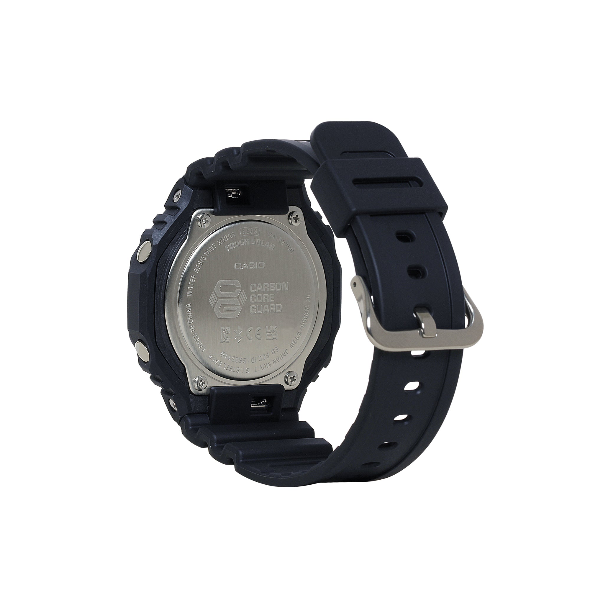 GA-B2100-1A Solar Icon Resin Black