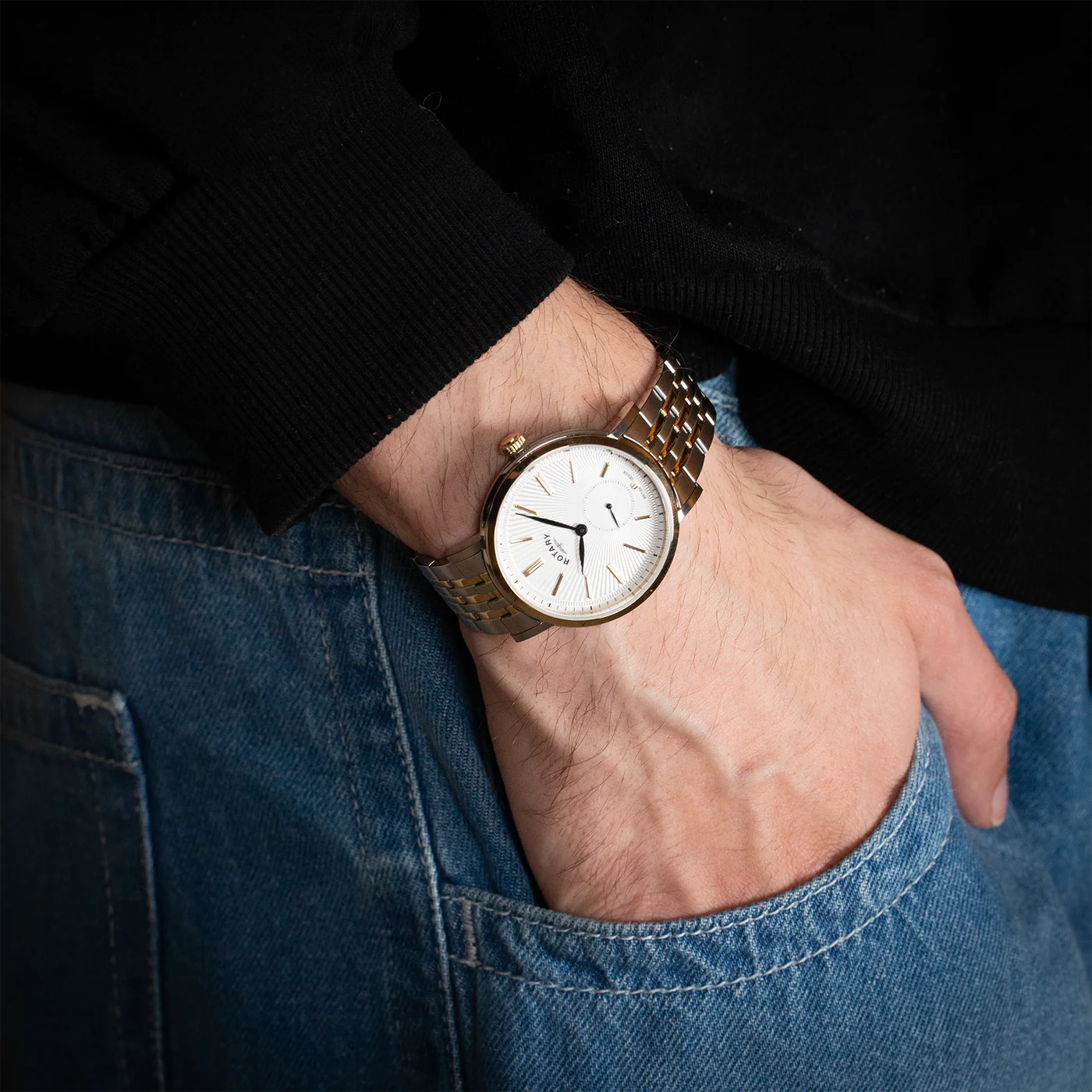 Rotary Dress Men's Two-Tone Watch